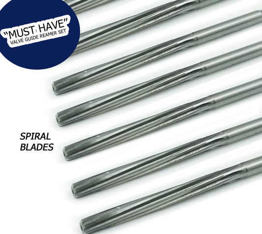 High Speed Steel HSS Valve Stem Guide Reamer Spiral Fixed